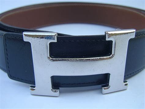 black hermes belt silver buckle|real hermes belt buckle.